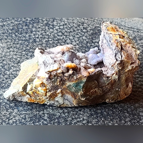 RARE & STUNNING Thumbnail up to Cabinet size 🍇BOTRYOIDAL crystals from Oregon! - Picture 5 of 16